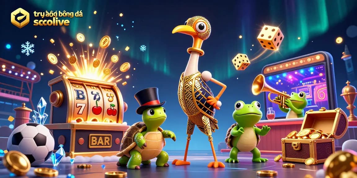 Experience smooth live sports streaming with trực tiếp bóng đá socolive featuring engaging characters and vivid casino game elements.
