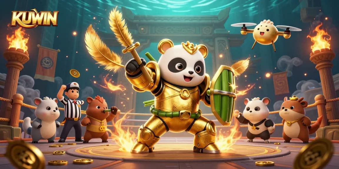 Experience thrilling gameplay at KUWIN with advanced casino battles in a stunning 3D arena.