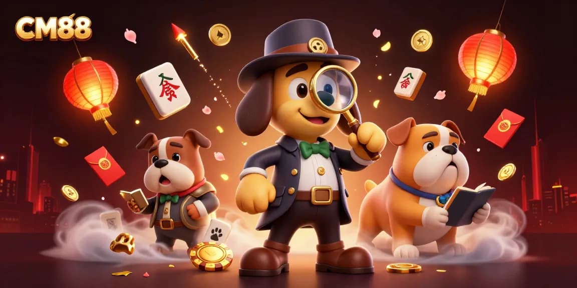 CM88 players enjoying treasure hunting in a vibrant casino environment filled with mystical elements.