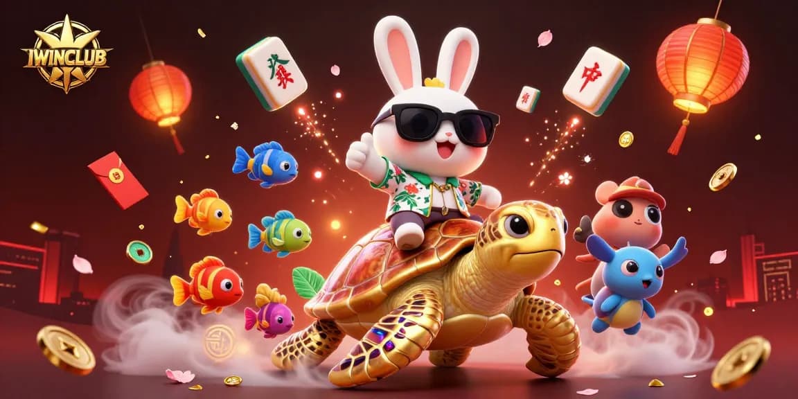 IWINCLUB offers a vibrant casino experience with adorable characters and dynamic game elements.