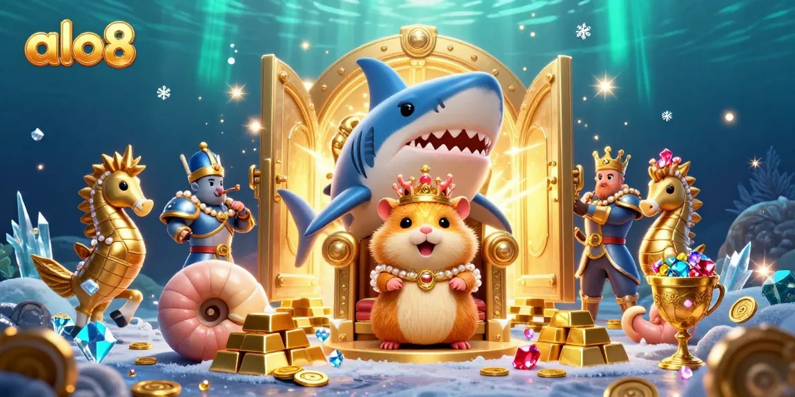 Spin and win big with the dynamic alo8 casino, featuring vibrant treasures and majestic characters.
