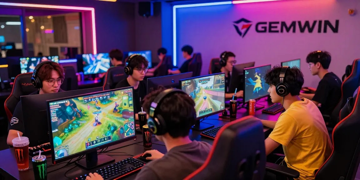 Players enjoying exciting gaming sessions at GEMWIN, showcasing vibrant gaming atmosphere and online entertainment.