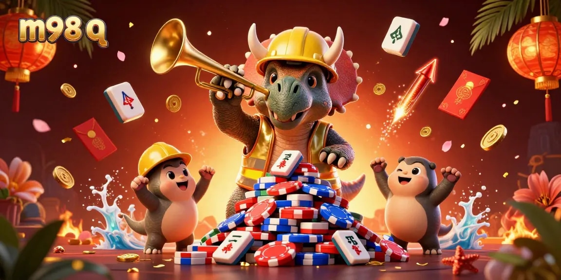Engage in elite casino gaming adventures with m98 q featuring vibrant characters and action-packed elements.