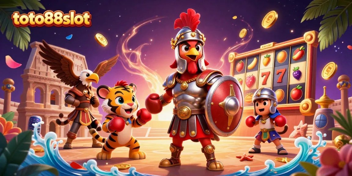 Experience exciting wins at toto88slot with dynamic slot reels and colorful game elements!