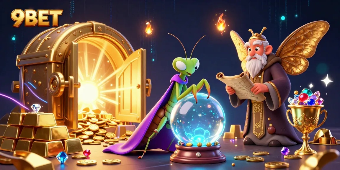 Engage with 9BET's magical realm of casino adventures led by mystical fortune tellers.