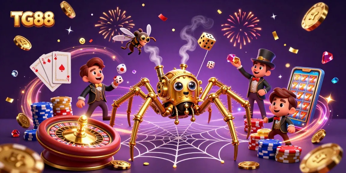Engage in thrilling play at TG88, where golden coins and luck-filled games come alive.