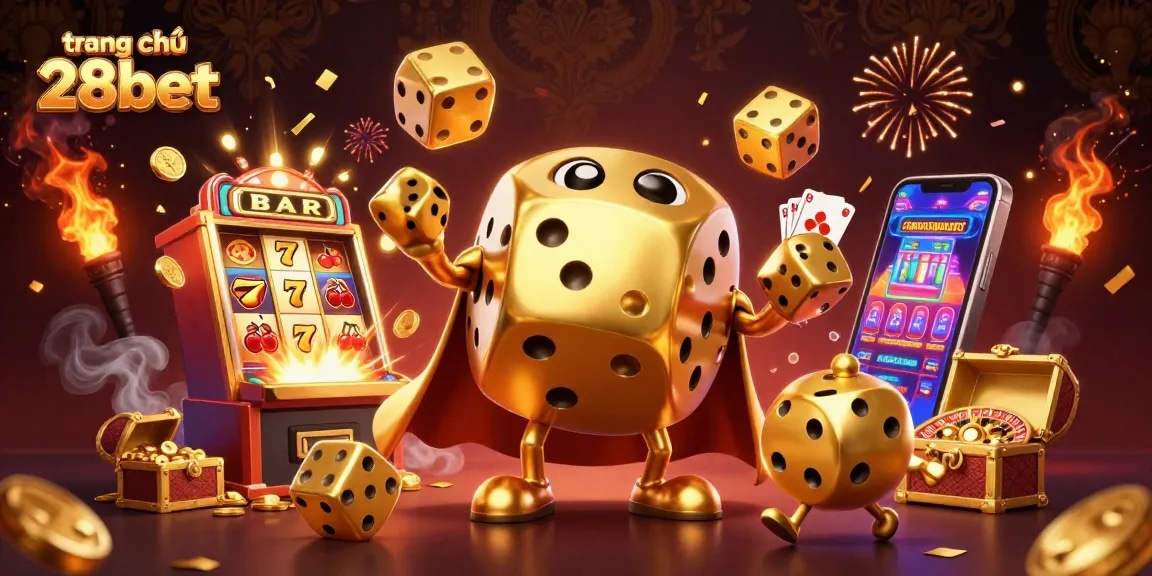 Engage with the exciting world of online gaming at trang chủ 28bet featuring vibrant 3D characters and casino elements.