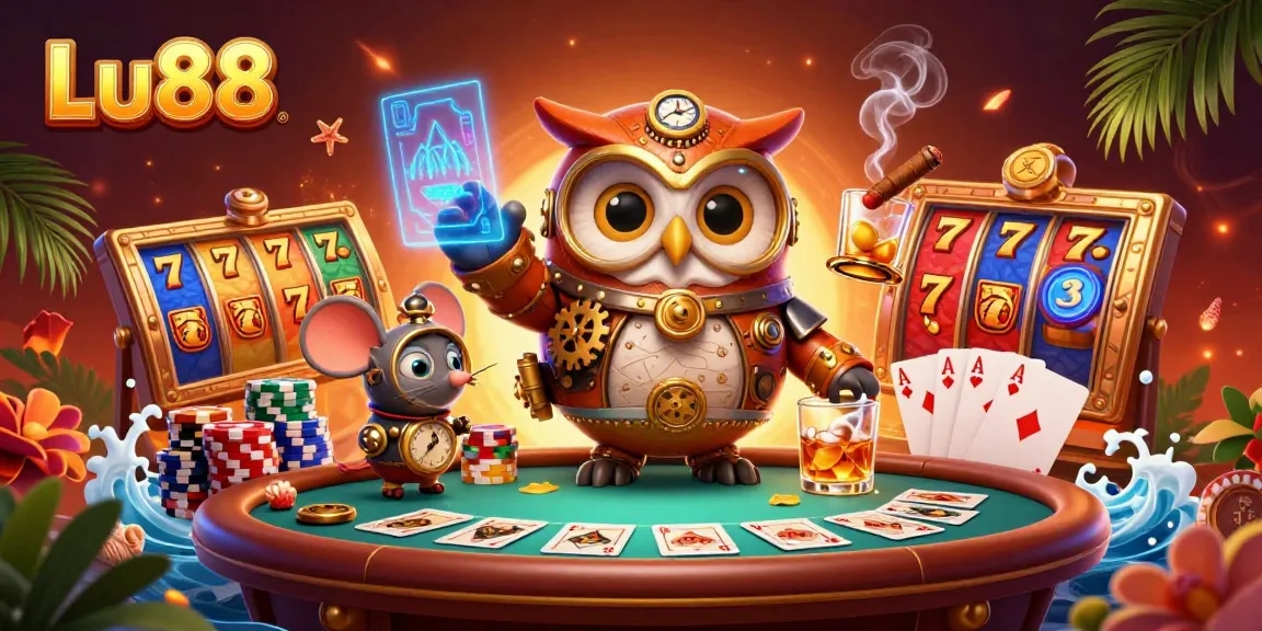 Experience thrilling gameplay at Lu88 casino with vibrant slot machines and dynamic gaming action!