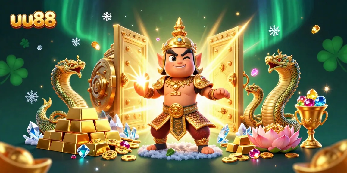 Experience incredible wins at uu88 with vibrant illustrations featuring fortune, treasures, and engaging gameplay.