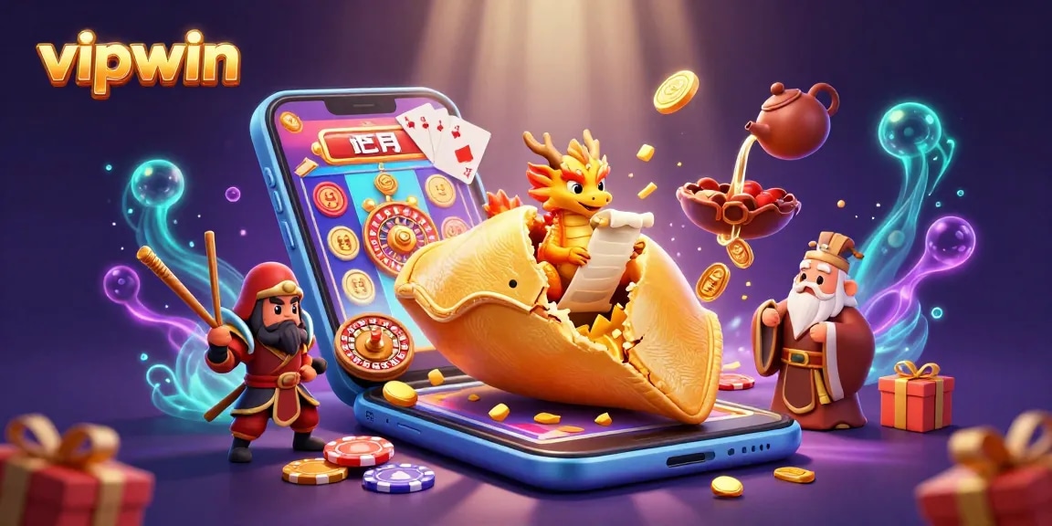 Engage in thrilling gameplay at vipwin as the golden fortune cookie reveals winning strategies!