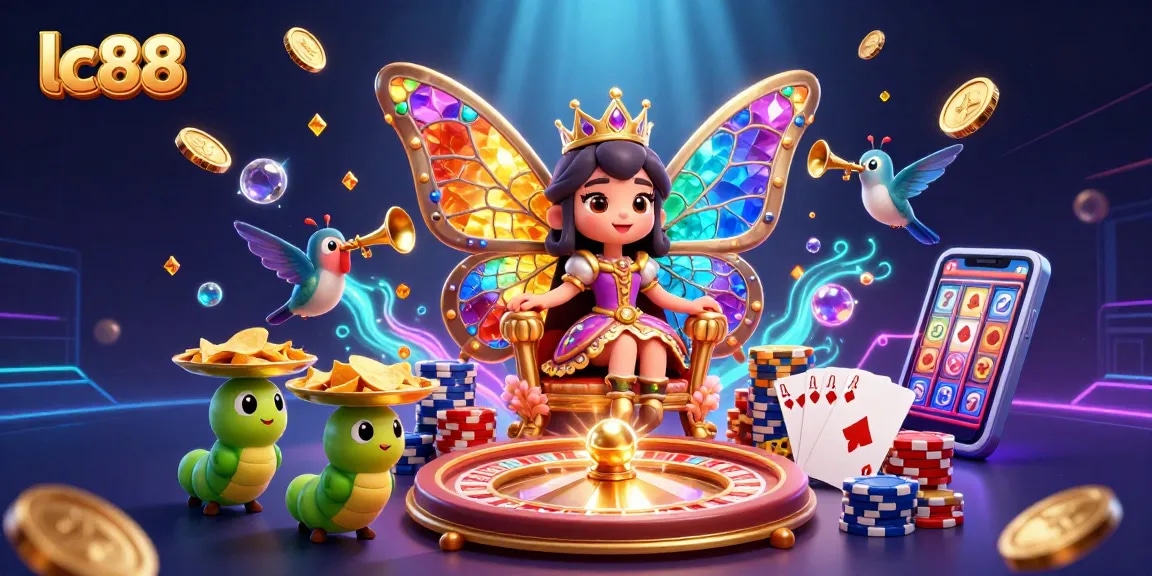 Experience thrilling gameplay at lc88 with vibrant characters and dazzling casino elements.