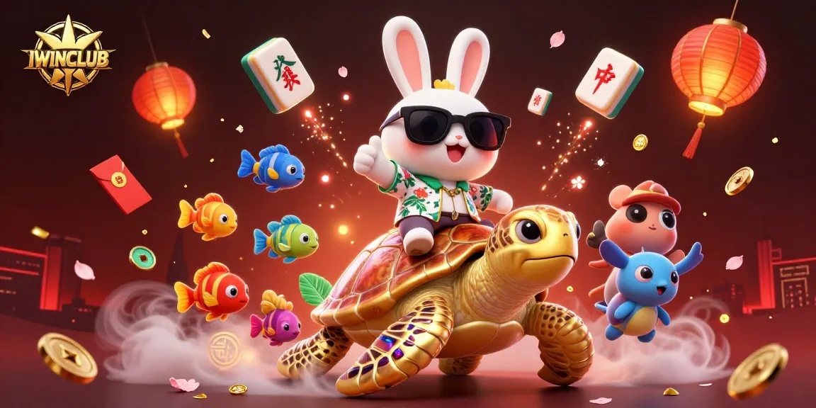 IWINCLUB offers a vibrant casino experience with adorable characters and dynamic game elements.