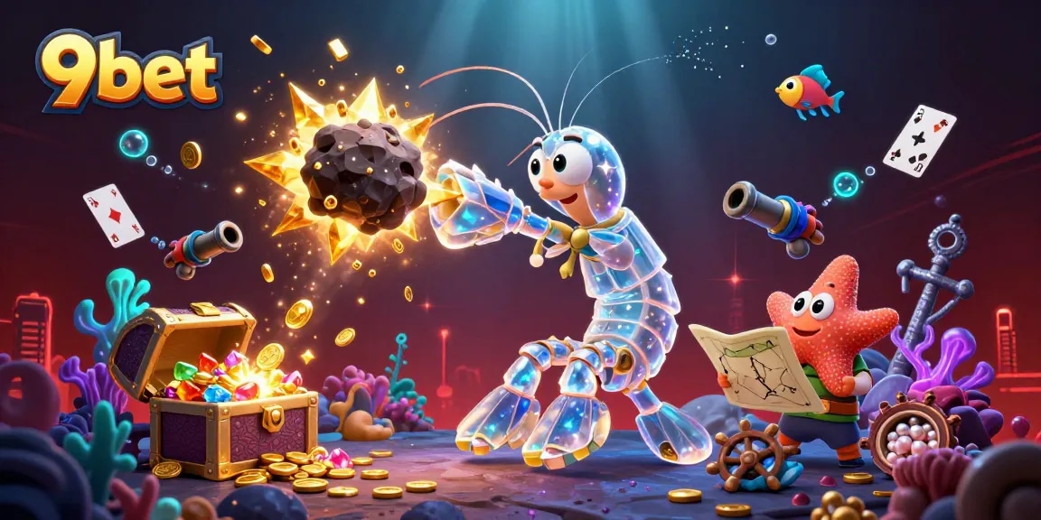 Engage in thrilling 9bet gaming adventures with vibrant characters and action-packed scenes.