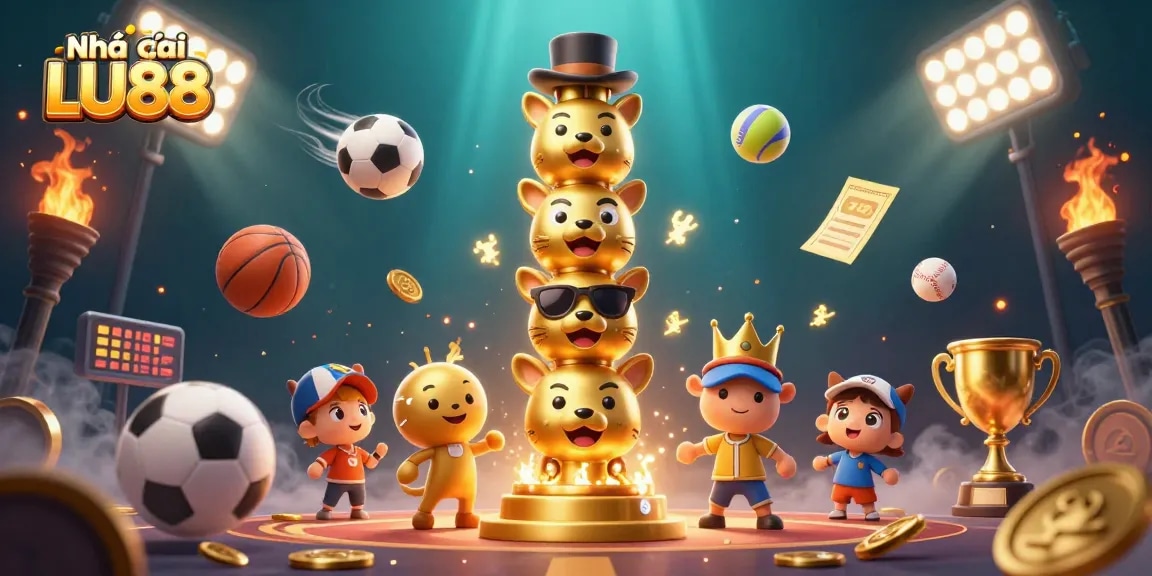 Engage with Nhà cái LU88 and experience thrilling sports betting action surrounded by vibrant elements.