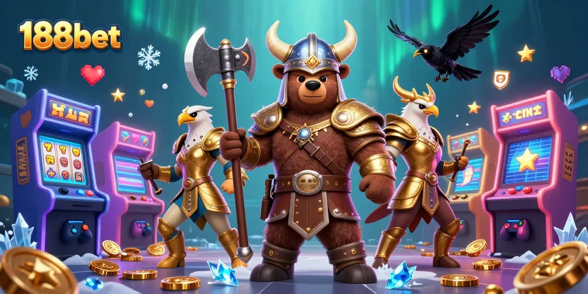 Engage with 188bet's vibrant casino experience, featuring dynamic characters and gaming elements in a thrilling scene.
