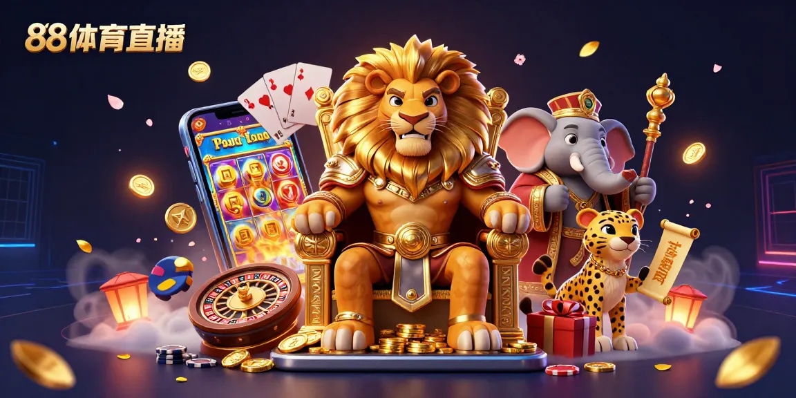 Experience thrilling gameplay with 88体育直播, featuring a dynamic scene with cartoon characters and exciting gaming elements.