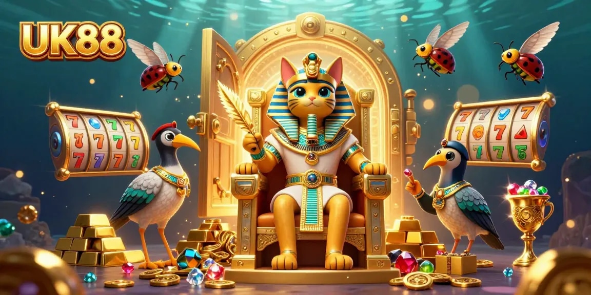 Bet on UK88 with a vibrant pharaoh theme captivating the treasure real!