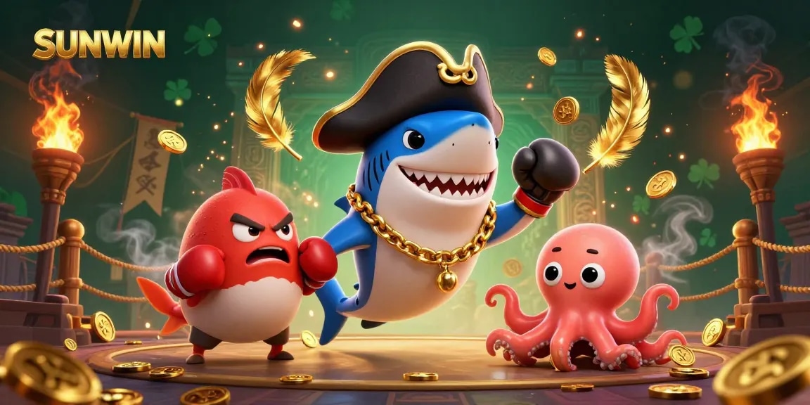SUNWIN promotes a vibrant gaming experience with fun characters and dynamic casino action.