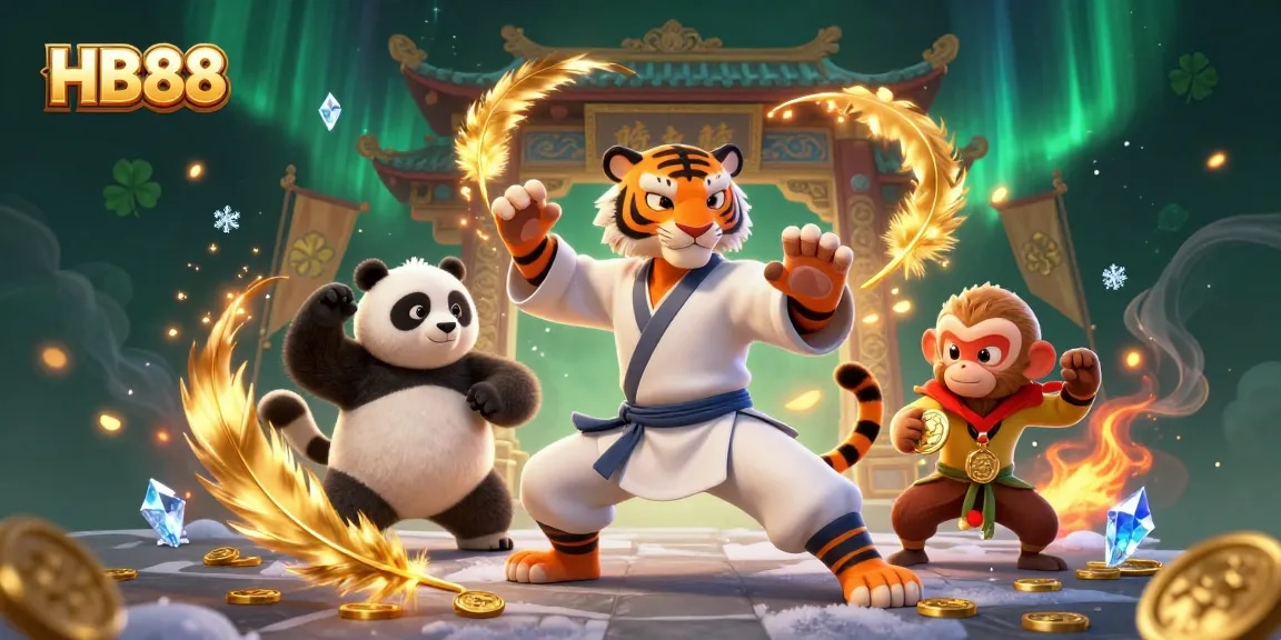 Experience thrilling gameplay at HB88 with exciting characters in a vibrant casino setting.