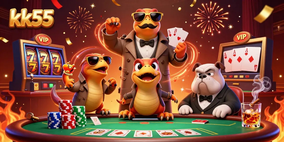 Betting on excitement at kk55 with raptors in disguise at a VIP casino lounge.