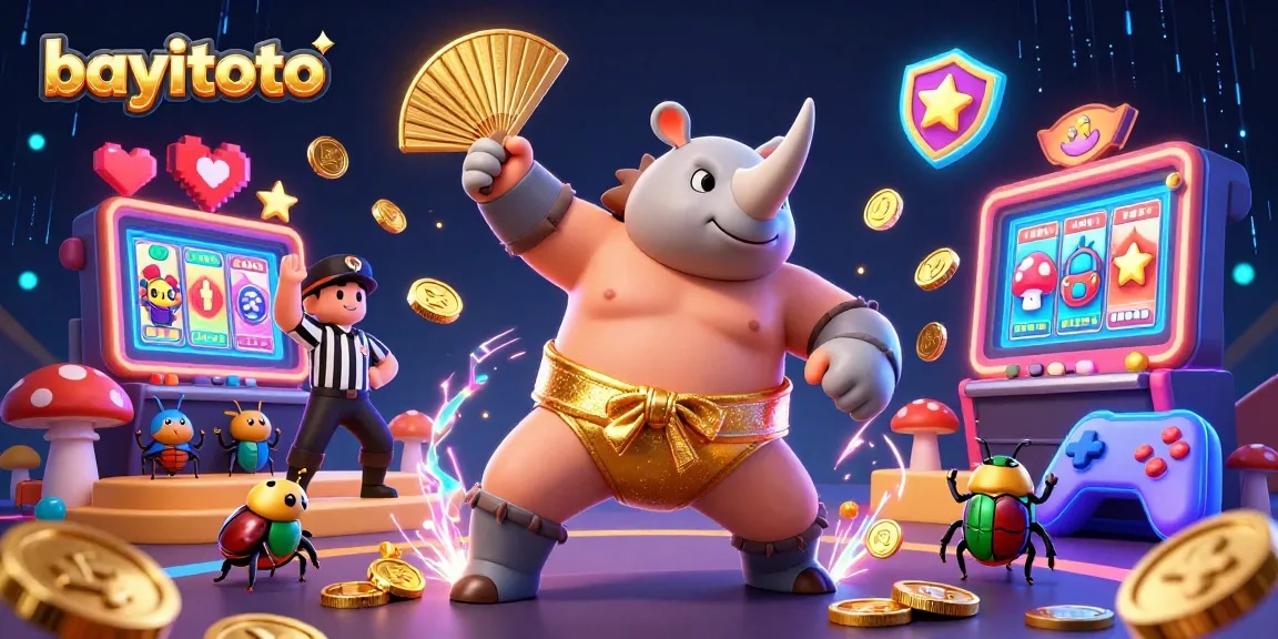 Experience winning with bayitoto's dynamic slot games featuring colorful characters and vibrant animations.