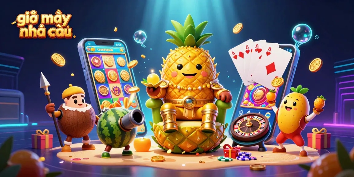 Play and win big with giải mã nhà cái at the exciting tropical casino featuring vibrant characters.
