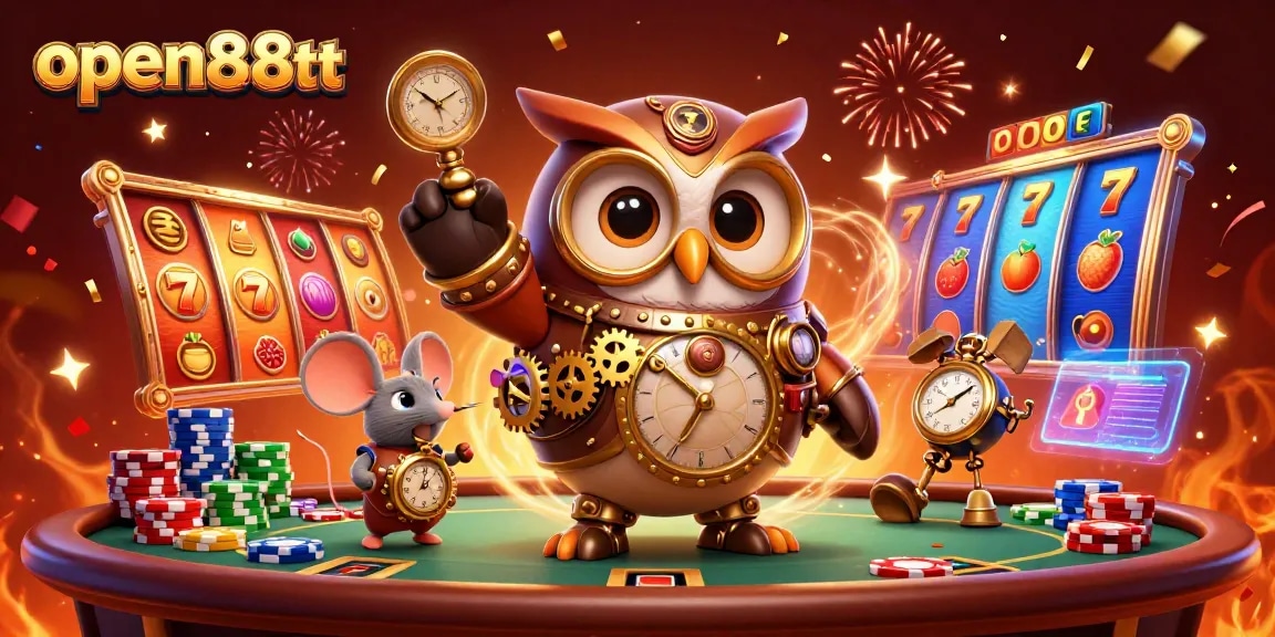 Experience thrilling gameplay at open88tt with an enchanting fantasy casino scene illustrated.