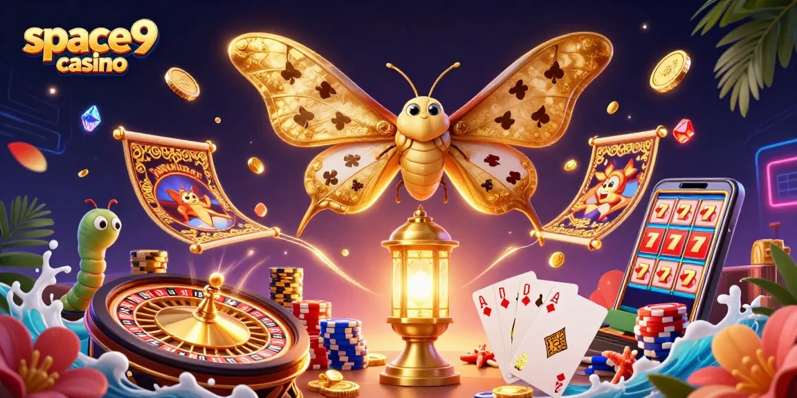 Experience the excitement at space9 casino with epic jackpot games and vibrant casino art!