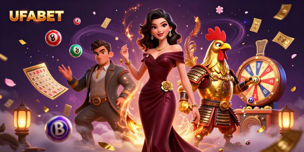 Experience UFABET's thrilling gaming with vibrant lottery, dazzling prizes, and enchanting visuals.