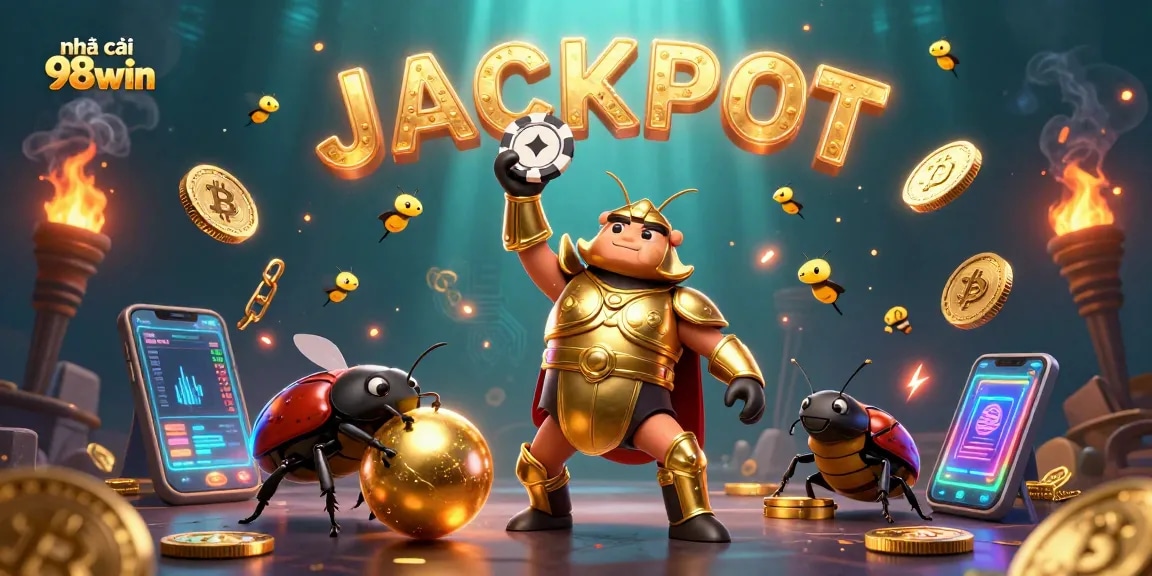 Experience the thrill of winning at nhà cái 98win with vibrant 3D characters and exciting gaming elements.