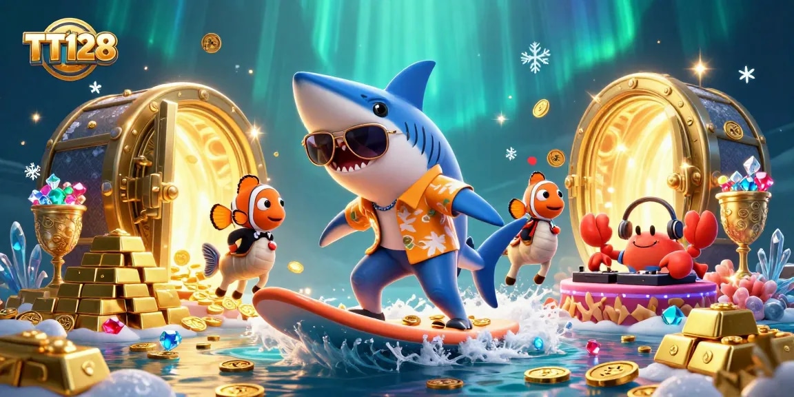 Surf the waves of fortune with TT128, where players dive into exciting rich casino treasures!