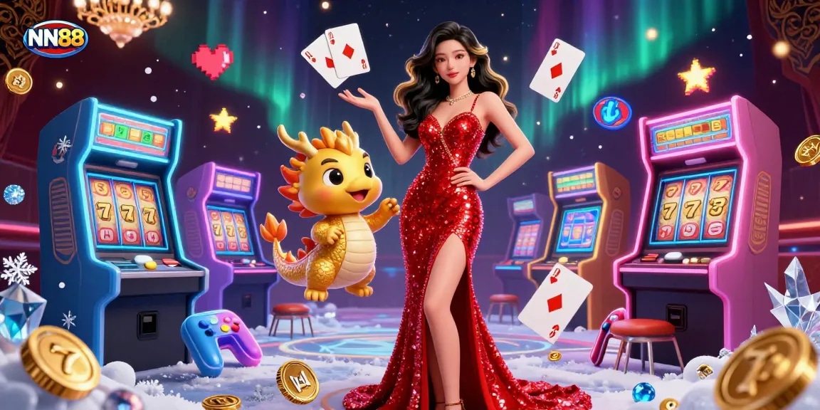 Experience the thrill of winning with NN88's vibrant casino games featuring captivating visuals.