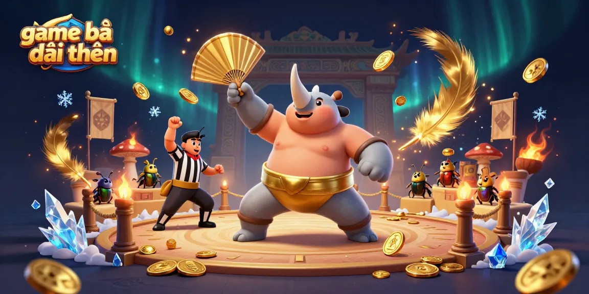 Experience exciting game bài đổi thưởng with vibrant characters and action-packed elements in a festive atmosphere.