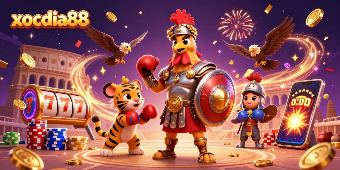 Join the excitement at xocdia88 with thrilling slot games and spectacular winnings in a vibrant digital scene.