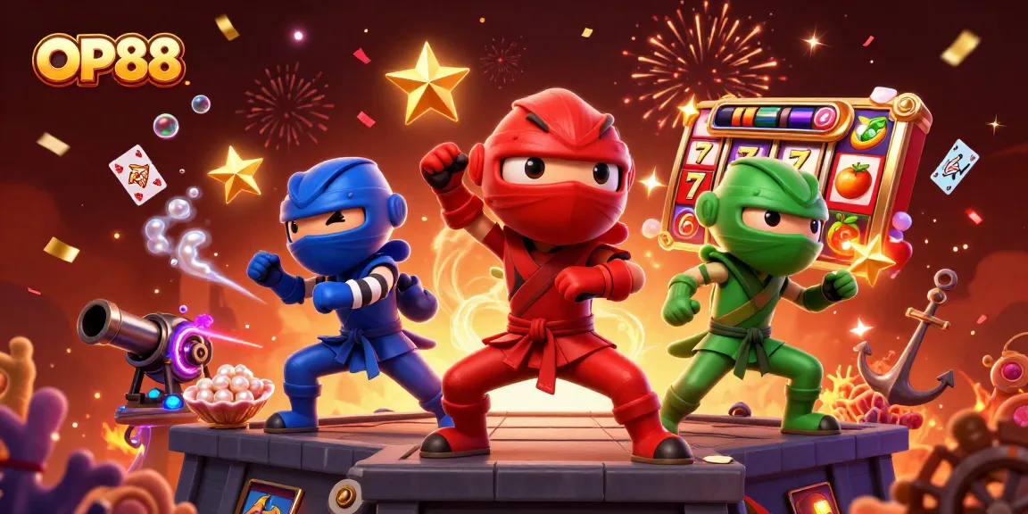 Engage in exciting wins at OP88 slots with colorful characters and dynamic play elements
