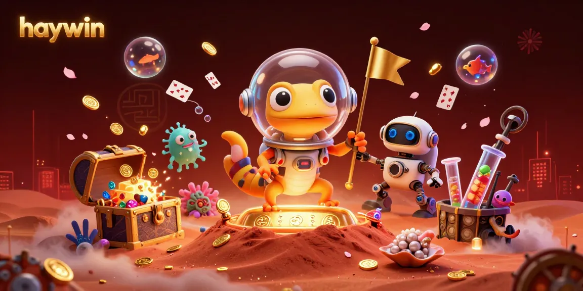 Experience thrilling wins at Haywin Casino with vibrant 3D adventure elements.