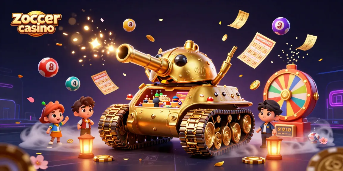 Zoccer Casino showcases a vibrant 3D cartoon scene with unique gaming elements and exciting atmosphere.