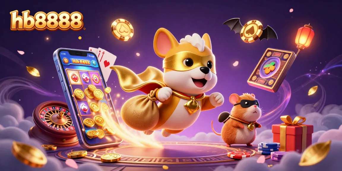 Experience thrilling gaming with hb8888's vibrant slot adventures featuring animated characters and fun elements.