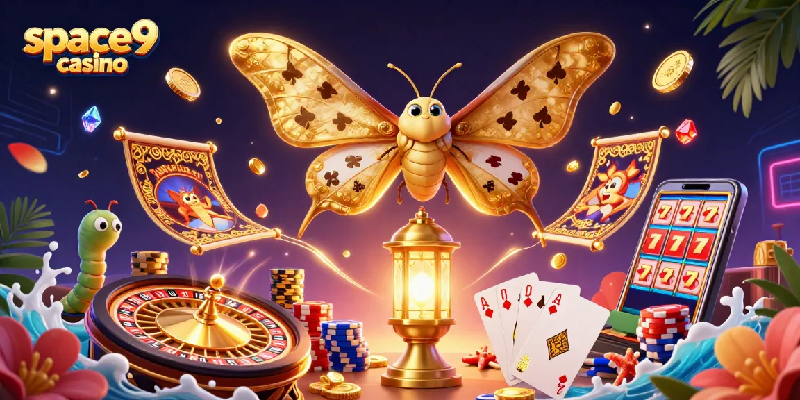 Experience the excitement at space9 casino with epic jackpot games and vibrant casino art!