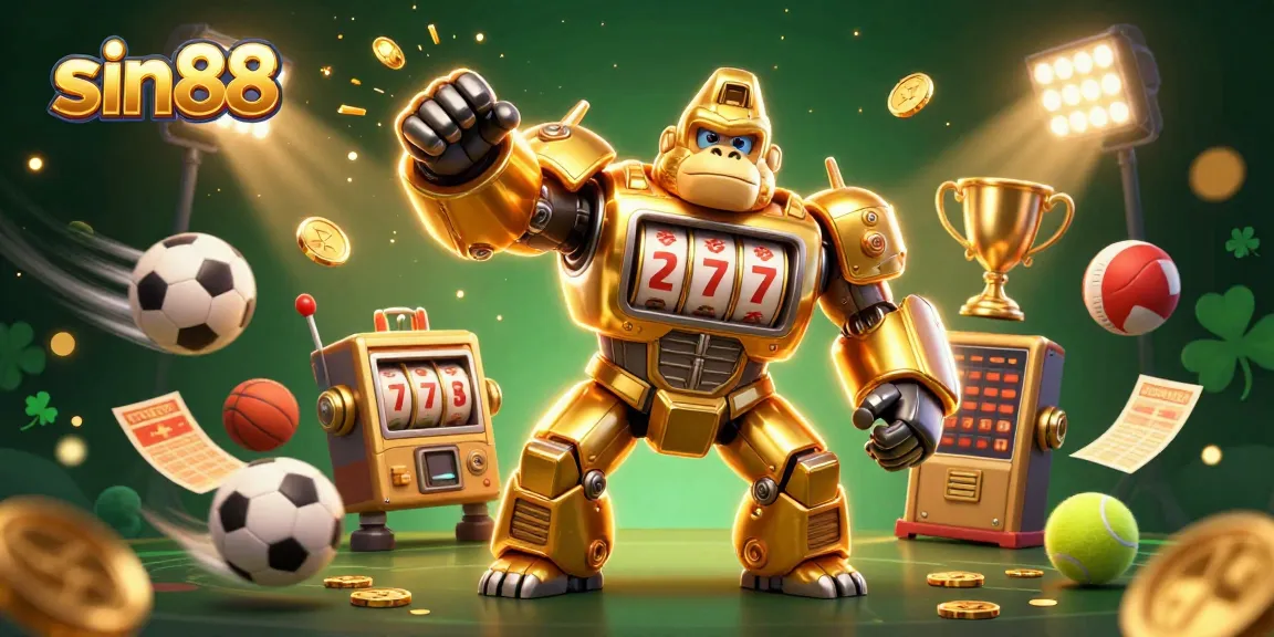 Engage with sin88 and win big with our thrilling golden gorilla mech casino game.