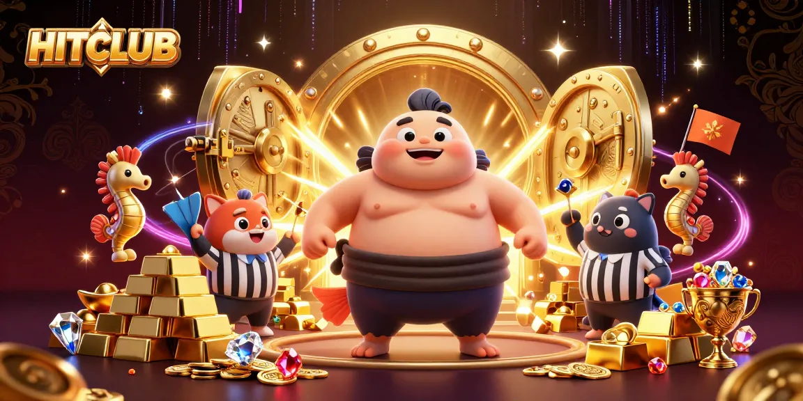 Engage in thrilling gameplay at HITCLUB with spectacular gold treasure in vibrant underwater scene.