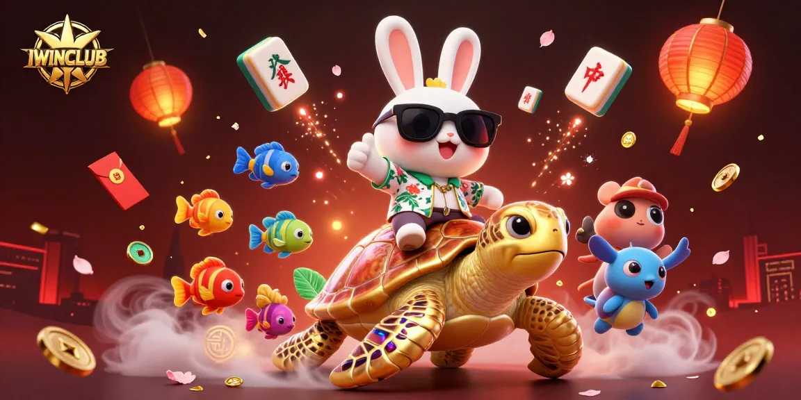 IWINCLUB offers a vibrant casino experience with adorable characters and dynamic game elements.