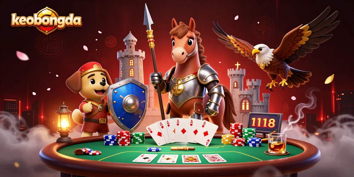 Engage in sports betting with keobongda's dynamic scene featuring gaming action and rich visuals.