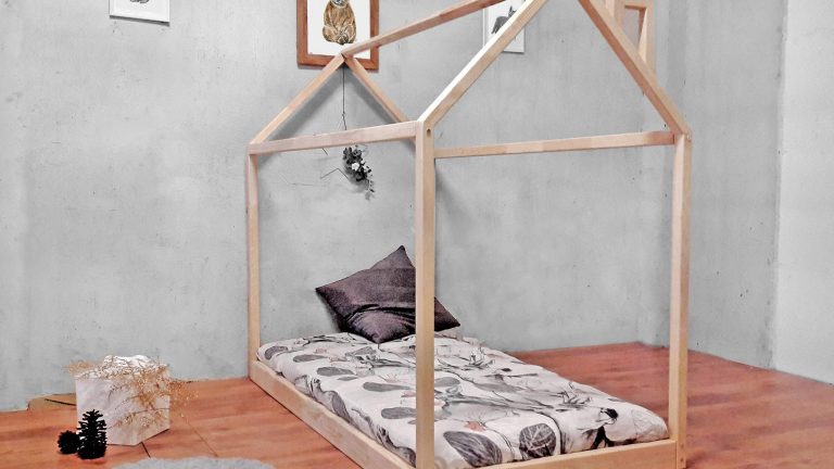 TiCAA Bodenbett 120×200 – Für träumerische Nächte