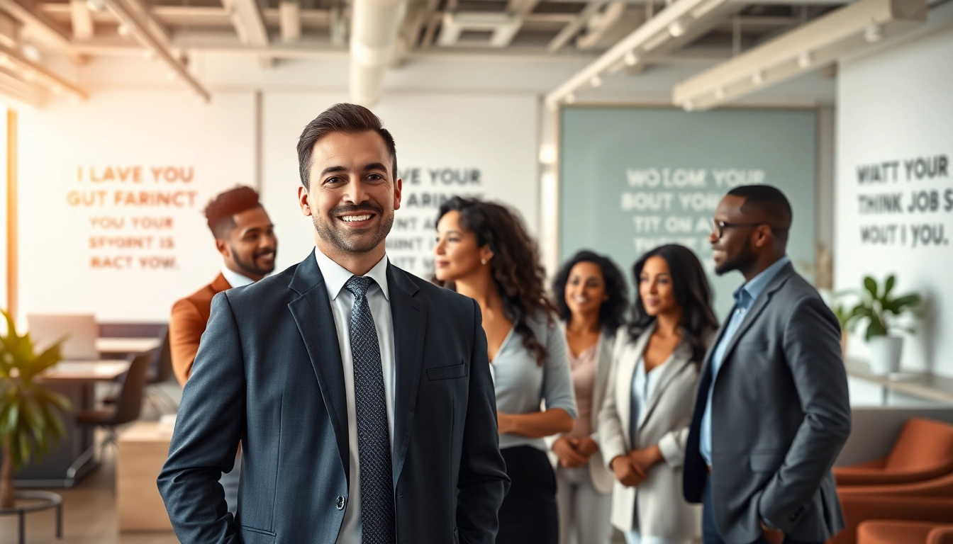 Headhunter Schweiz berät Bewerber in einem modernen Büro.